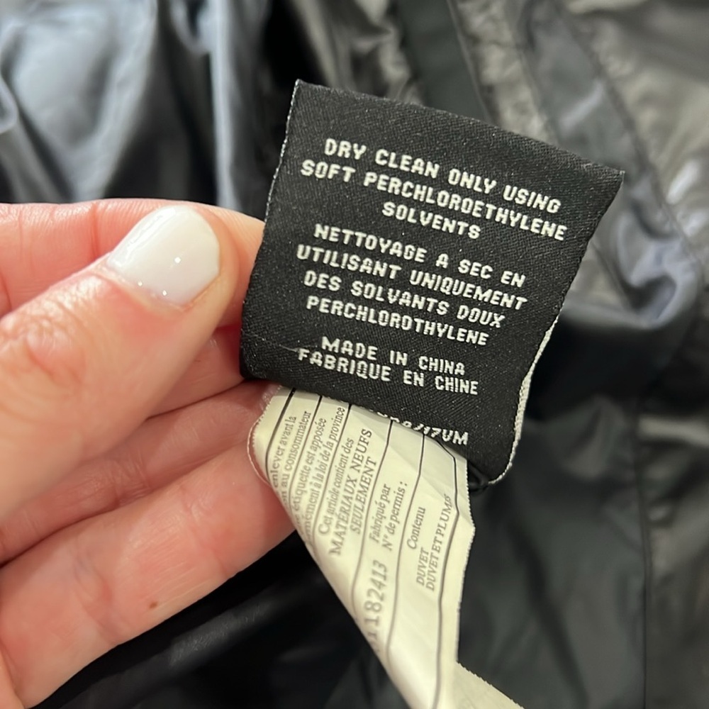 SAM Shiny Black Down Jacket - Picture 3 of 4